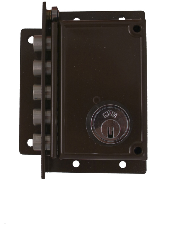 CERRADURA SOBREPONER DCHA 5239 MARRON JIS 70