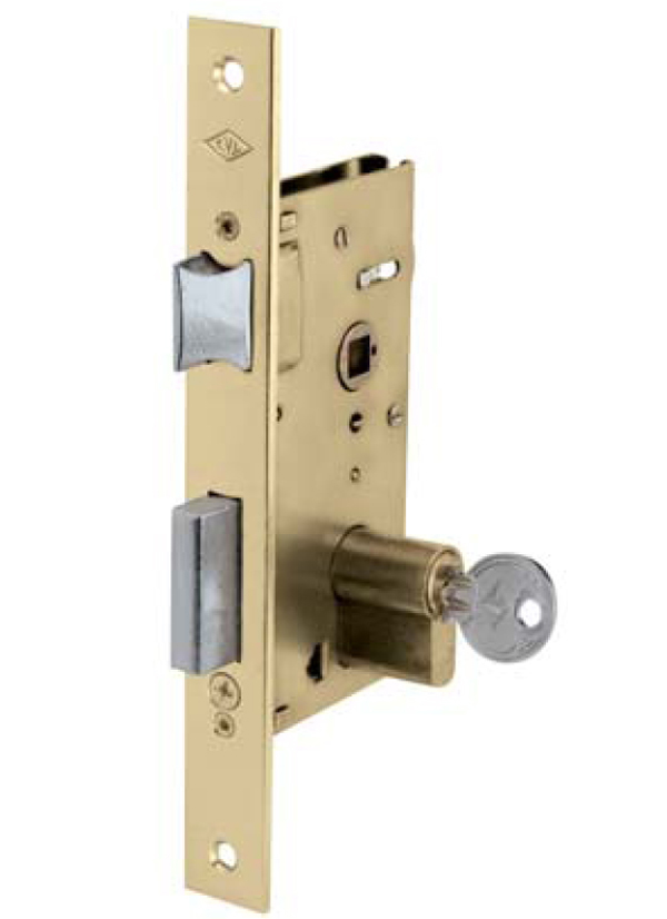 CERRADURA EMBUTIR HL/CL 1960/60/2 CVL 62 MM