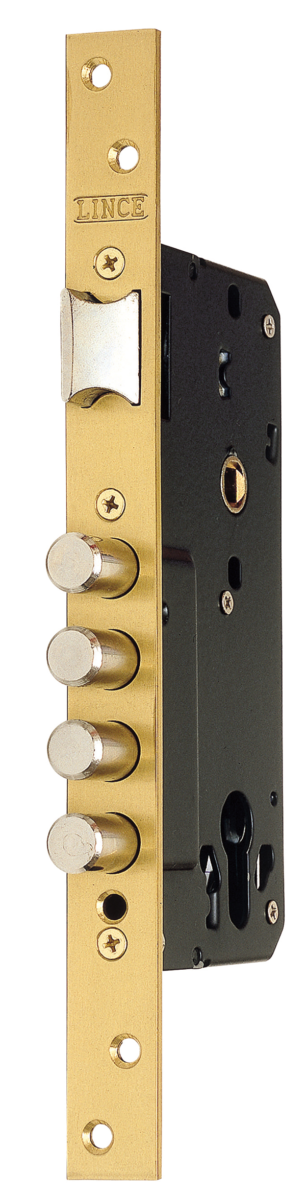 CERRADURA SEG MADERA LAT RECTO 32401-50 LINCE 50 MM