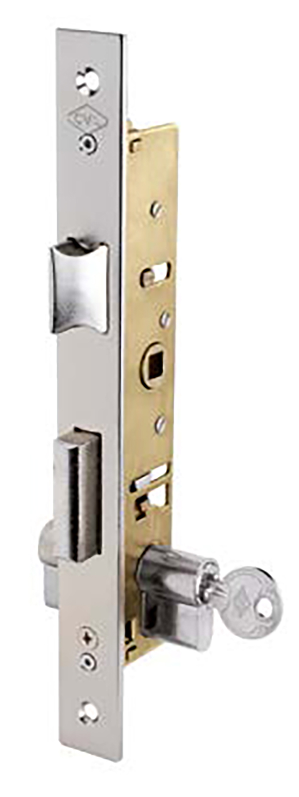 CERRADURA EMBUTIR MET HN 1983/20/5 CVL 20 MM