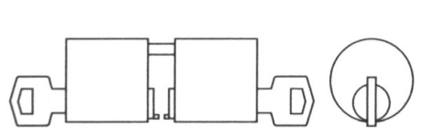 BOMBILLO LATON REDONDO D.28 MM 5000 00 LT TESA 62 MM