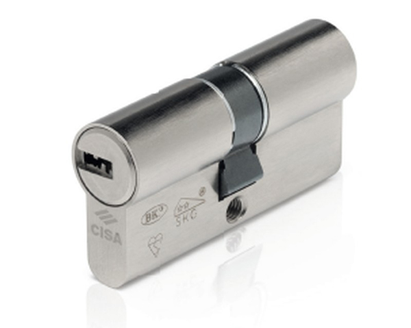 BOMBILLO SEGURIDAD NIQUELADO ASIX P8 40X30MM 1.0Q311.12.0.1200.C5 CISA 40X30 CM