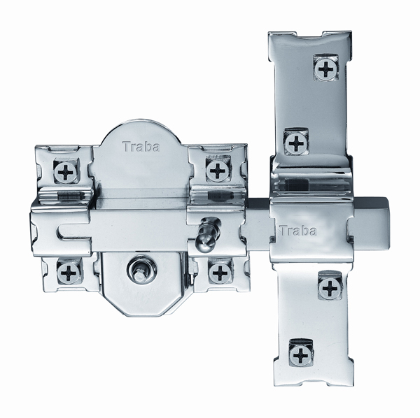 CERROJO NIQUELADO 301-R TRABA 80