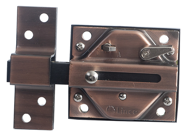 CERROJO COBRE VIEJO 2930 CV LINCE -