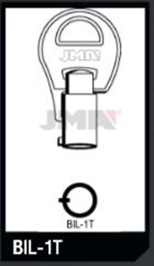 LLAVE EN BRUTO TUBULAR BIL-1T JMA -