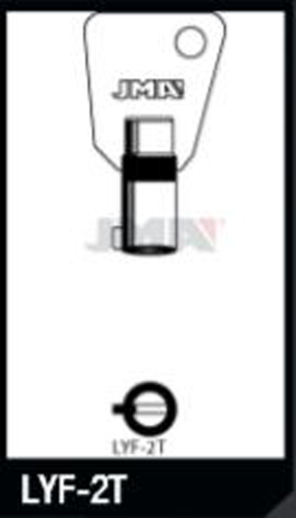 LLAVE EN BRUTO TUBULAR SEGUR LYF-2T JMA -