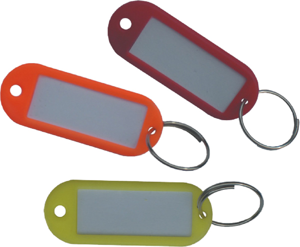 PORTAETIQUETAS LLAVERO B/100 98503 SURTIDO MICEL -