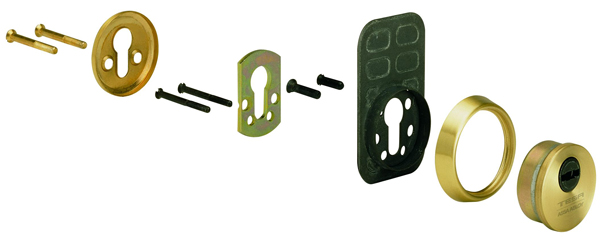 ESCUDO SEGURIDAD CERRADO L M E700/26/LM TESA -