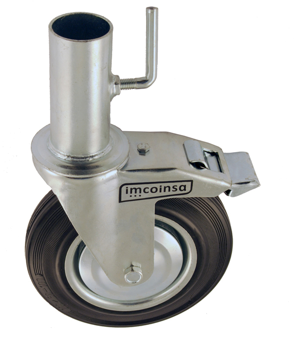 RUEDA ANDAMIO AMARRE HEMBRA 45 2411 IMCOINSA 200 MM