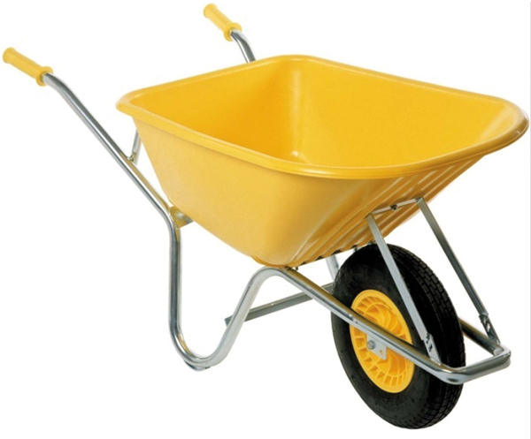 CARRETILLA POLIETILENO AMARILL PE100-C100 /C100.511 ALTRAD 100 L