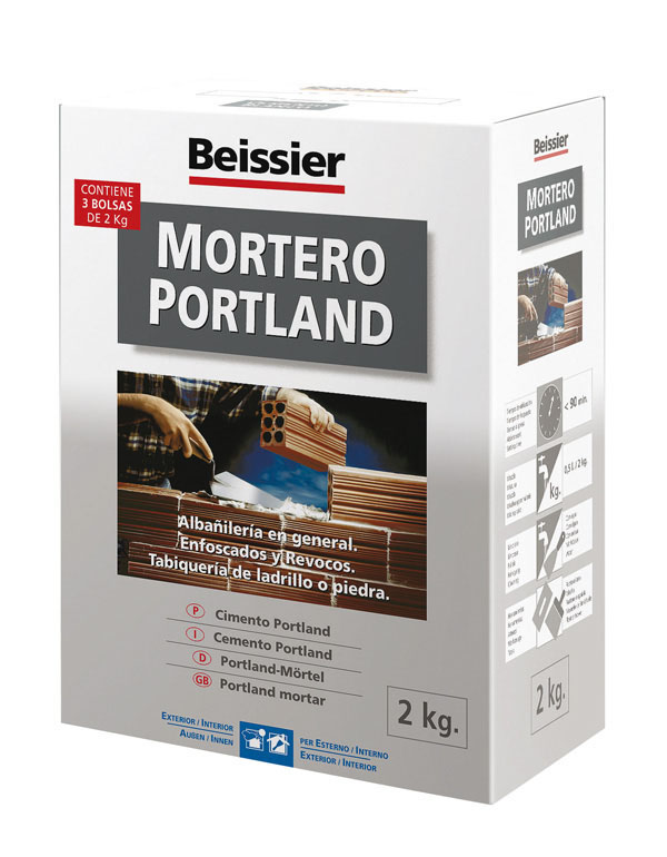 MORTERO PORTLAND 766 BEISSIER 6 KG