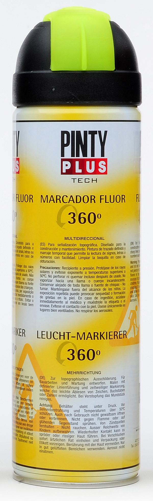 MARCADOR TOPOGRAF AMARIL 360 254 NOVASOL 500 ML