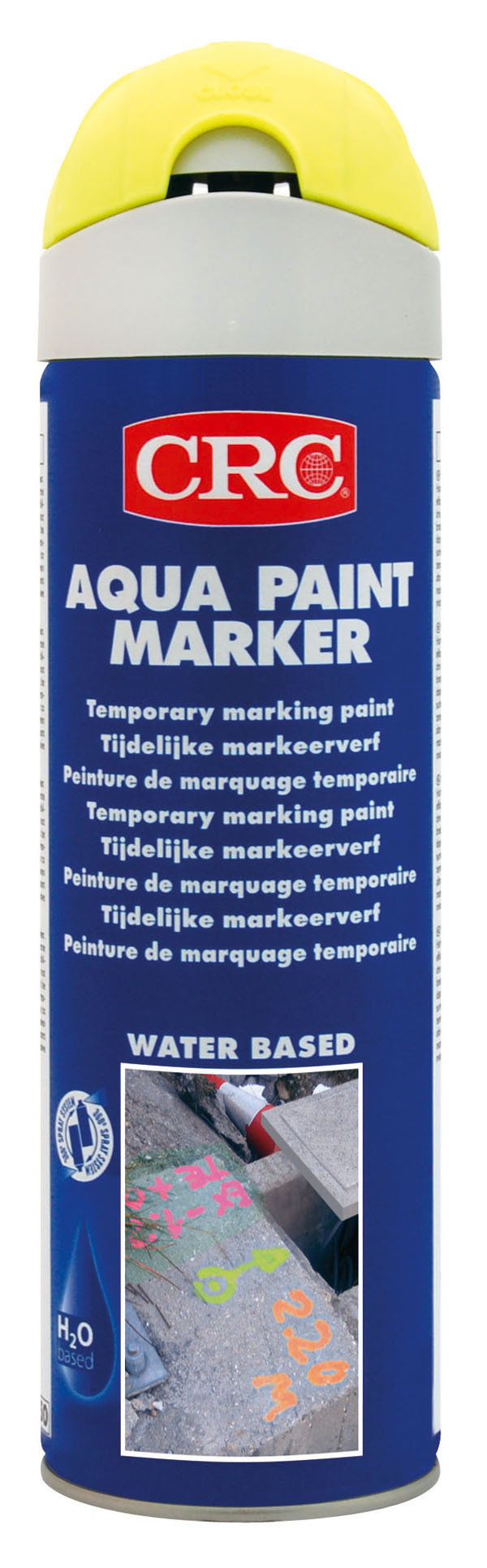 MARCADOR AQUA PAINT AMARILLO 30010-AA CRC 500 ML