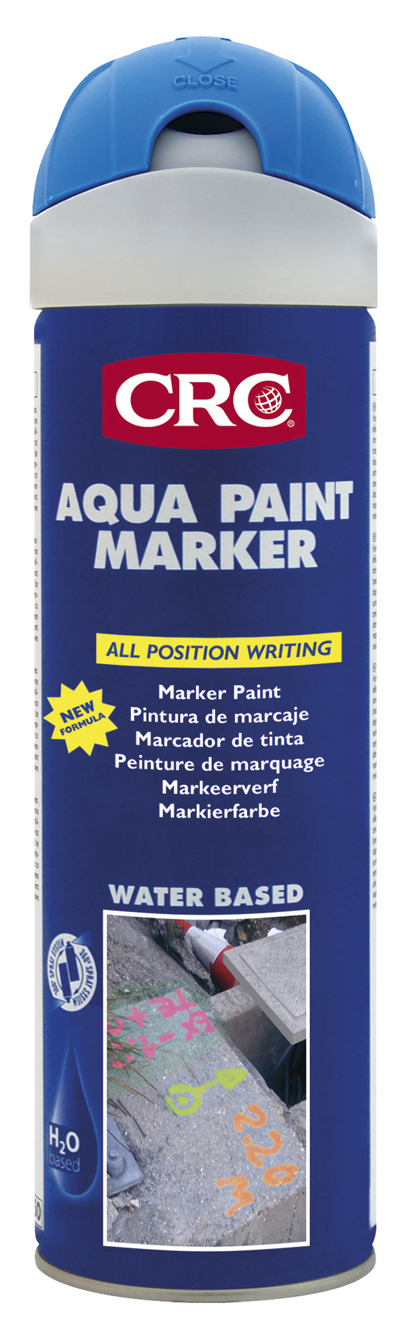MARCADOR AQUA PAINT AZUL 30013-AA CRC 500 ML