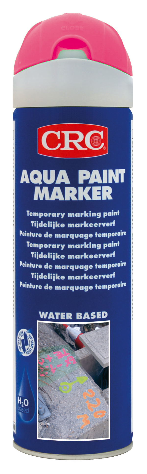 MARCADOR AQUA PAINT FUCSIA 32462-AA CRC 500 ML
