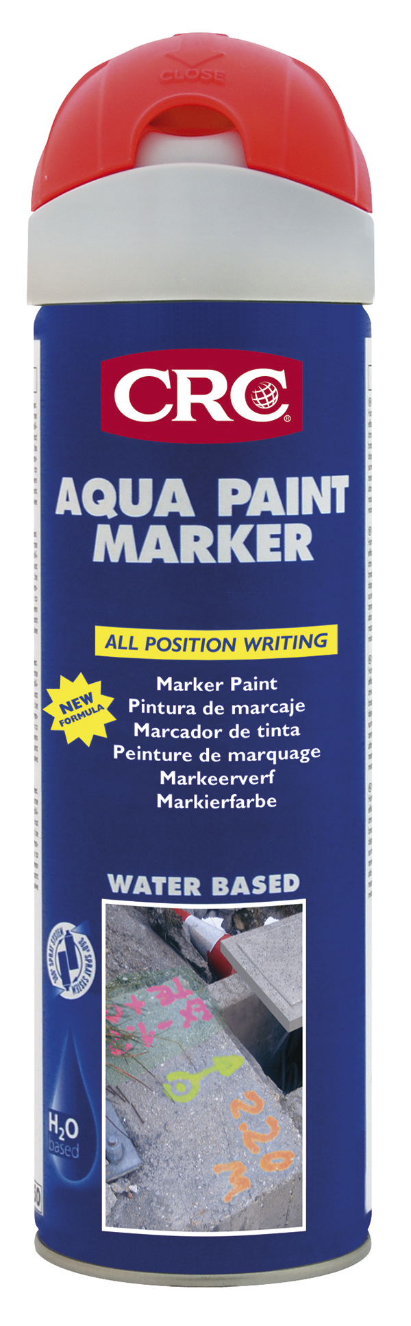 MARCADOR AQUA PAINT ROJO 30009-AA CRC 500 ML