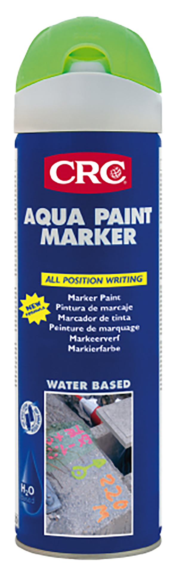 MARCADOR AQUA PAINT VERDE 30012-AA CRC 500 ML