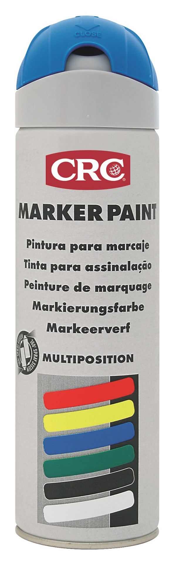 MARCADOR MARKERPAINT AZUL FLUO 10160-AA CRC 500 ML