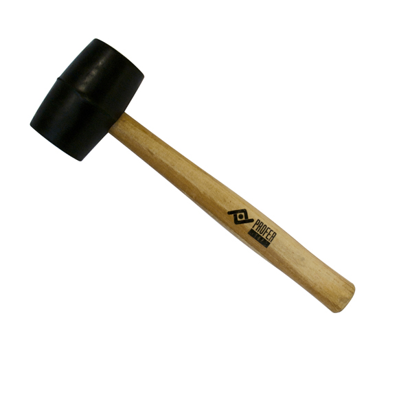 MAZA GOMA C/ MANGO MADERA PT0872 PROFER TOP 500 G