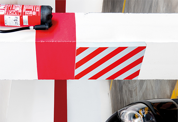 PROTECTOR ROCE PARKING B/R 350X200X40mm BA41212 NORMALUZ 350X200X40