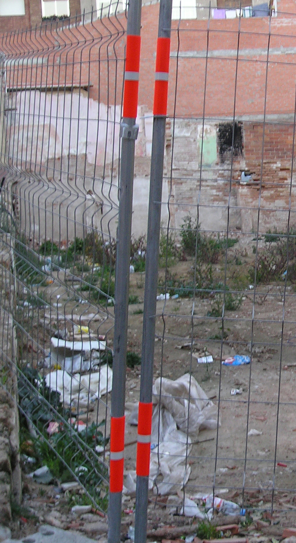 TUBO REFLECTANTE NARANJA 2530 MEPLASJAR 100X2,5 CM