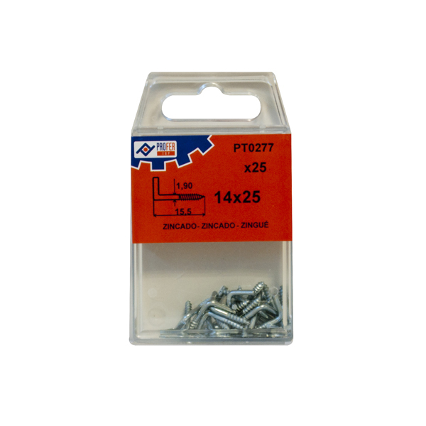 ESCARPIAS ROSCA ZN C/25 PZS 48307-PT0278 PROFER TOP 16X30