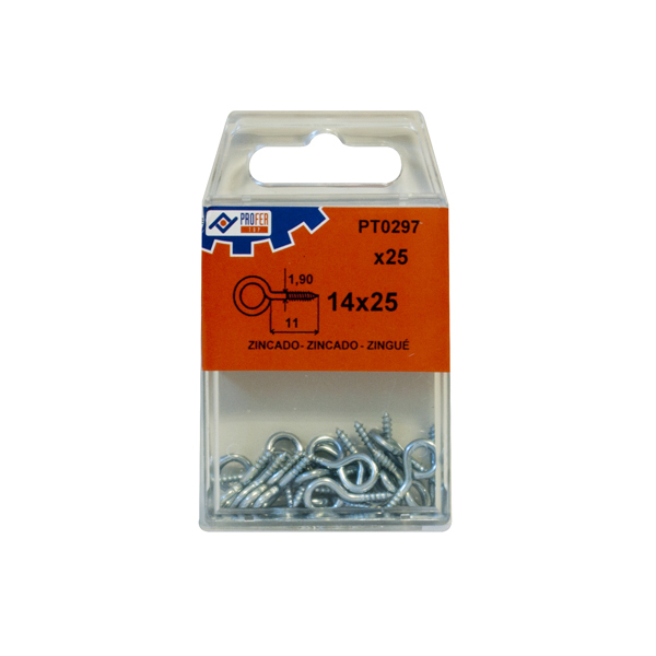 HEMBRILLA CERRADA ZN C/6 PZS 48332-PT0303 PROFER TOP 19X60