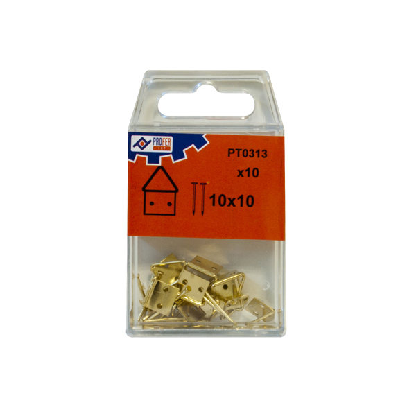 CUELGACUADRO CLAVAR C/6 PZS 48343-PT0314 PROFER TOP 14X14 MM