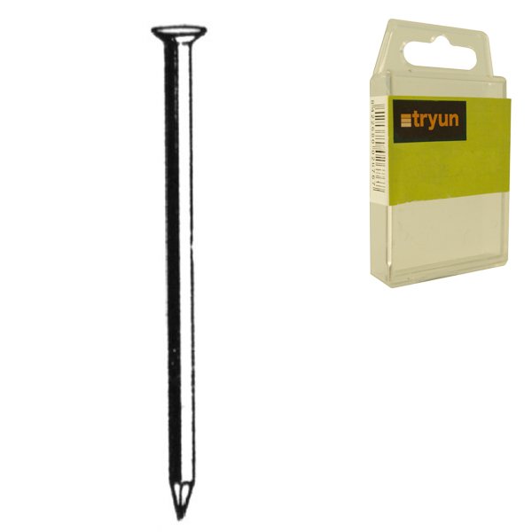 PUNTA ACERO C PLANA ZN C/125 P 2209 FER 1,15X20 MM