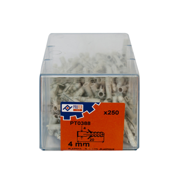 TACO POLIETILENO C/200 PZS 48418-PT0389 PROFER TOP 5 MM