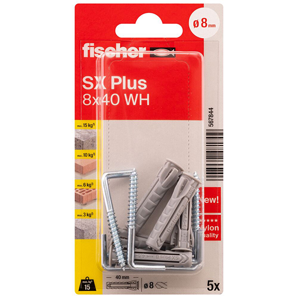 TACO + ESCARPIA SX-8 5 UDS 567844 FISCHER -