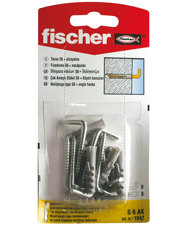 TACO + ESCARPIA S-5 10 UDS 14892 FISCHER -