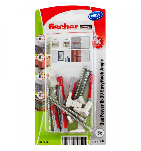 TACO DUOPOWER T+ALCAYATA NV 6U 557916 FISCHER 6X30 MM