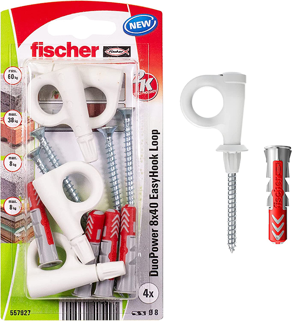 TACO DUOPOWER+HEMBRILLA 4UD 557927 FISCHER 8X40 MM