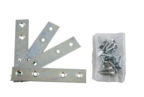 PLACA RECTA UNION ZN BL.4 PZS PT0667 PROFER TOP 40X15 MM