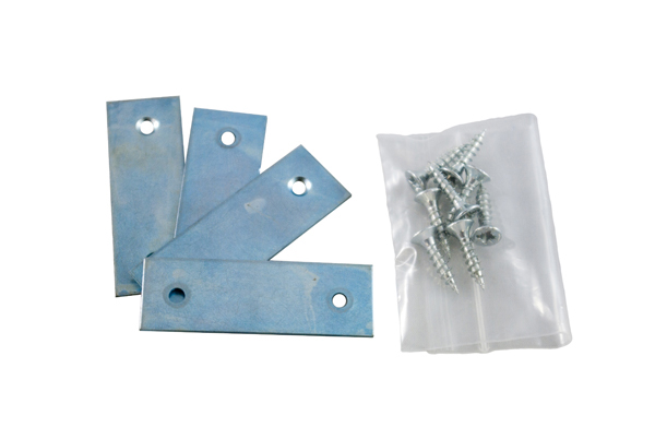 PLACA CARTELA ZN BL. 4 PZS. PT0663 PROFER TOP 30X13 MM