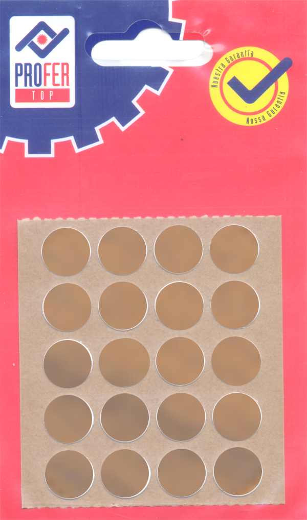 TAPON ADHESIVO CEREZO BL 20 PZ PT0718 PROFER TOP 13 MM