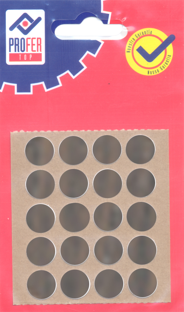 TAPON ADHESIVO WENGE BL 20 PZ PT0721 PROFER TOP 13 MM