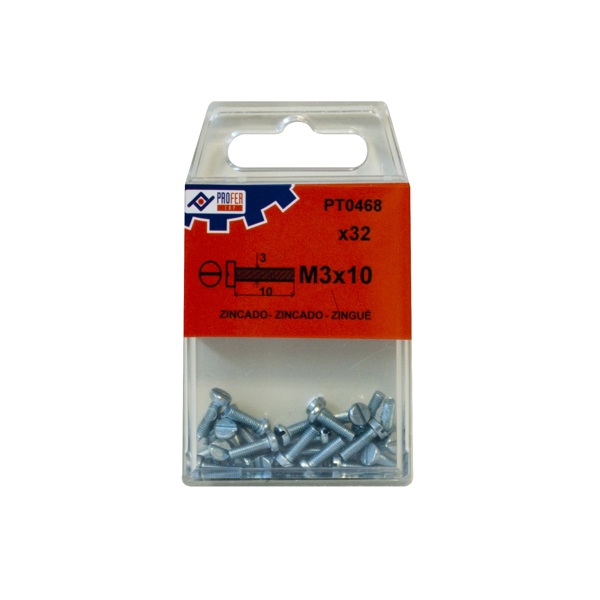 TORNILLO DIN 84 C/CIL ZN C/14 48498-PT0469 PROFER TOP 4X20 MM