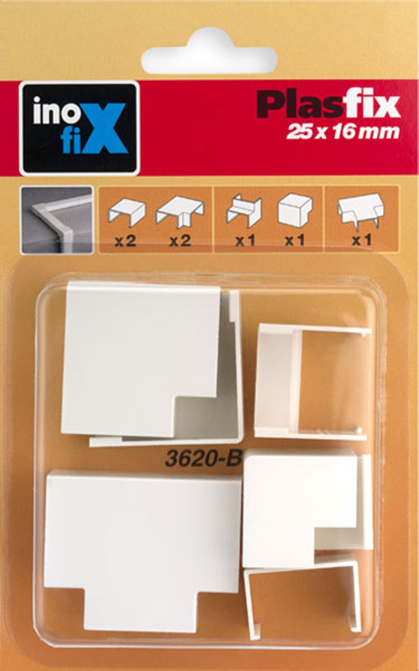 ENLACE REGLETA BLANCO 3620-2 INOFIX 25X16 MM