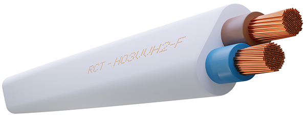 CABLE MANGUERA PLANAFLEX BCA. H03VVH2 CPR R/100M 40H202007065 RCT 2X0,75