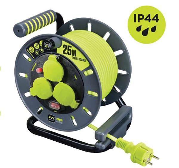 ENROLLACABLE 3T 3G1,5 230V-16A PROXT IP44 OME25163IP-PX LUCECO 25 M