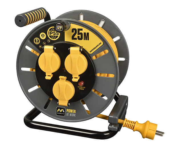 ENROLLACABLE PROF 3G1,5MM IP55 HVO07RN PROXT OLE25167RN3IP55L-PX LUCECO 25 M