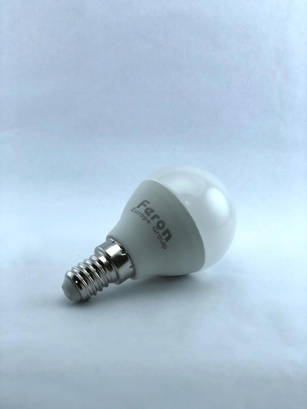 LAMPARA LED ESFERICA E14 LC 3000K 750LM 25478 FERON 7 W