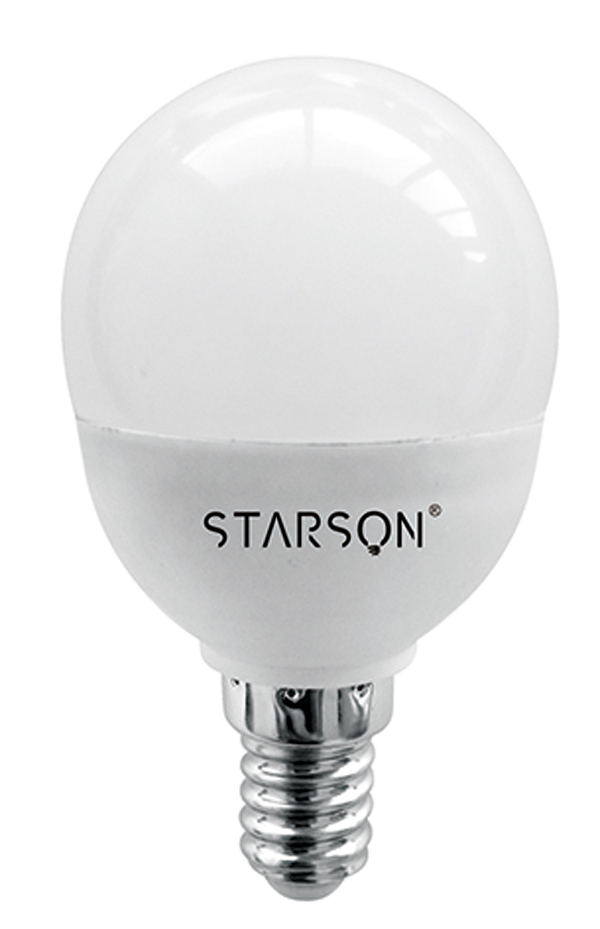 LAMPARA LED ESFERICA E-14 C 450lm 95923 STARSON 4,5 W