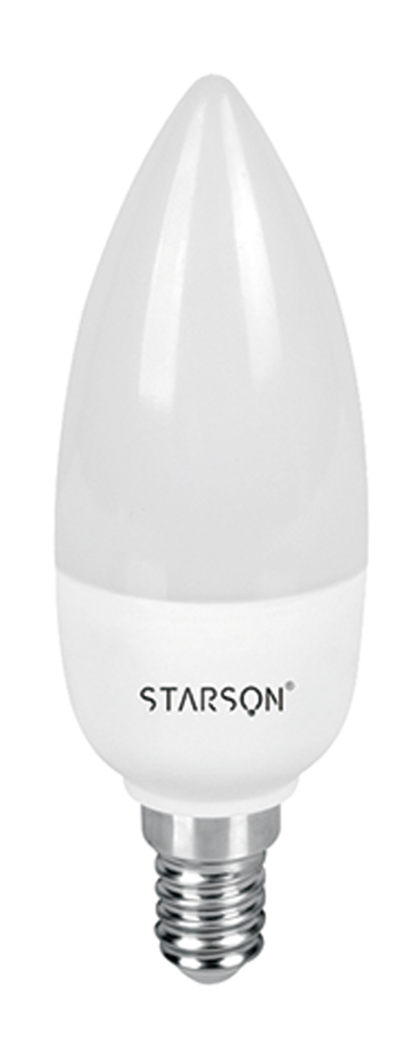 LAMPARA LED VELA E-14 C 450lm 95961 STARSON 4,5 W