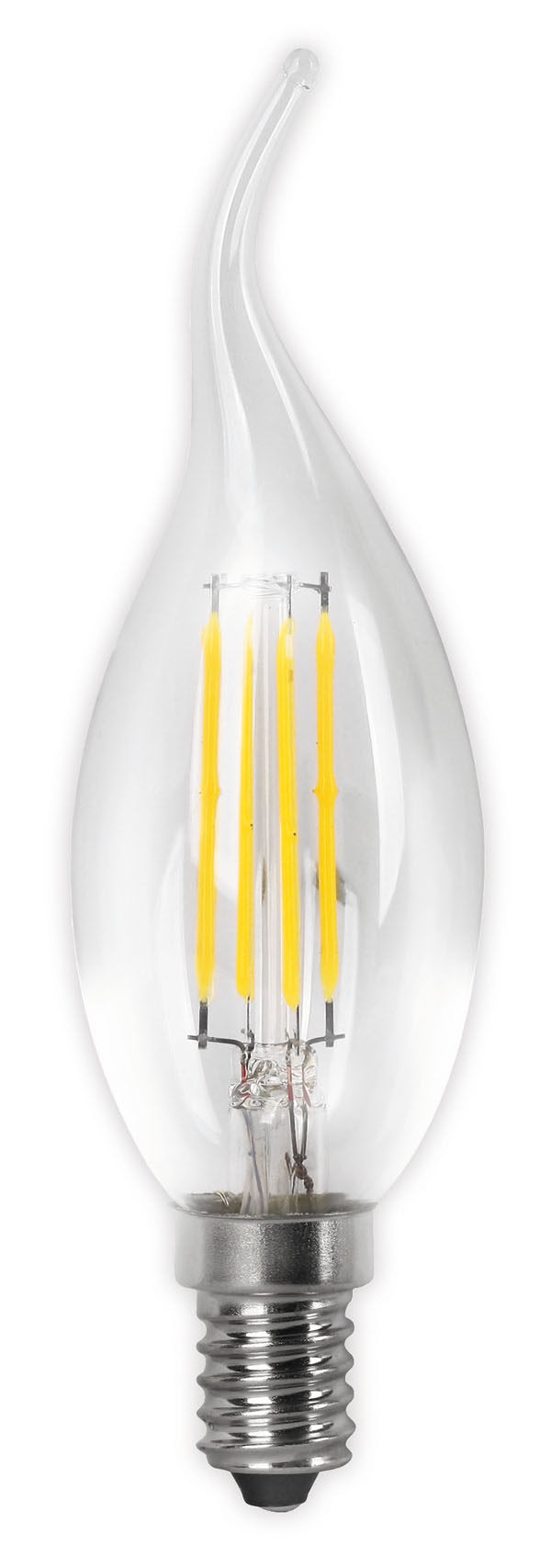 LAMPARA LED VELA FLA FIL E14 C 23164 MATEL 4 W