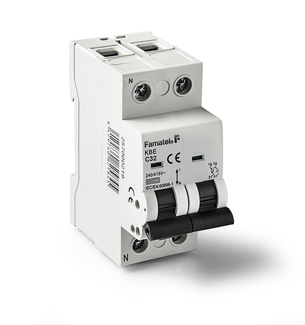 MAGNETO TERMICO AUTOMATI 1P+N 40A 257000054 FAMATEL 40 A