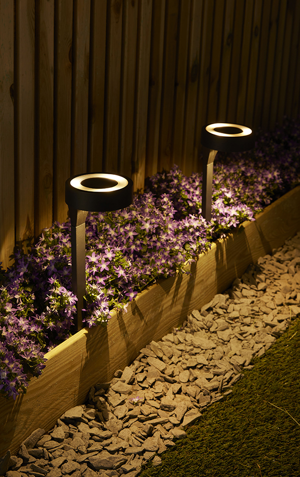 BALIZA SOLAR ORANGE 10LM IP44 IL230090 LUXFORM -