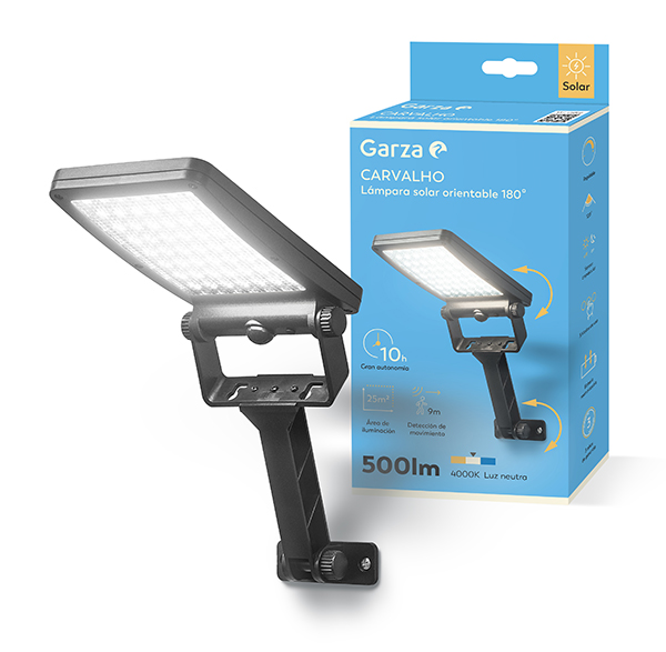 APLIQUE SOLAR CARVALHO 500 LM 401553C IMPREX 40K